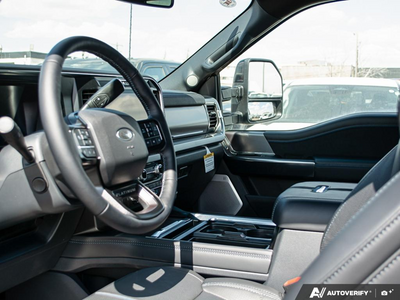 NEW 2026 Ford F-350 Super Duty Platinum Tremor - BLACK ONYX/BLUE LEATHER Interior - $125,720 - Stock #E60283 - VIN 1FT8W3BM8TED60496