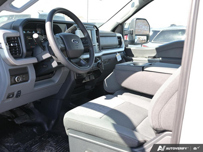 NEW 2026 Ford F-350 Super Duty XLT Cab N Chassis - MEDIUM DARK SLATE CLOTH Interior - $97,914 - Stock #E60337 - VIN 1FD8W3HT1TED93575