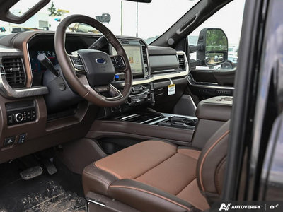 NEW 2026 Ford F-350 Super Duty King Ranch - JAVA LEATHER Interior - $111,676 - Stock #E60468 - VIN 1FT8W3BT3TEE05660