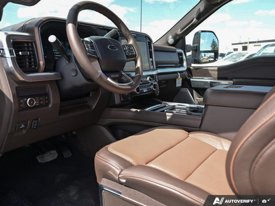 NEW 2026 Ford F-350 Super Duty King Ranch - JAVA LEATHER Interior - $118,936 - Stock #E60649 - VIN 1FT8W3BM1TEE28377