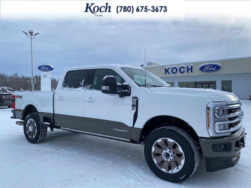 NEW 2026 Ford F-350 Super Duty King Ranch - Star White/marsh Grey Accent Exterior / JAVA LEATHER Interior - $119,768 - Stock #A26018 - VIN 1FT8W3BT8TED18353 - Photo 14