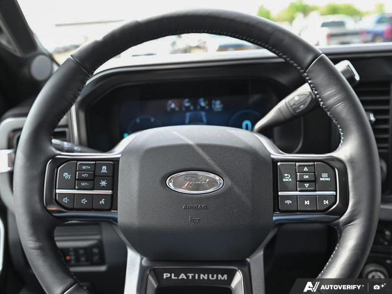 NEW 2026 Ford F-350 Super Duty Platinum Tremor - Agate Black Exterior / BLACK ONYX/BLUE LEATHER Interior - $128,953 - Stock #E60443 - VIN 1FT8W3BM7TED99614 - Photo 14