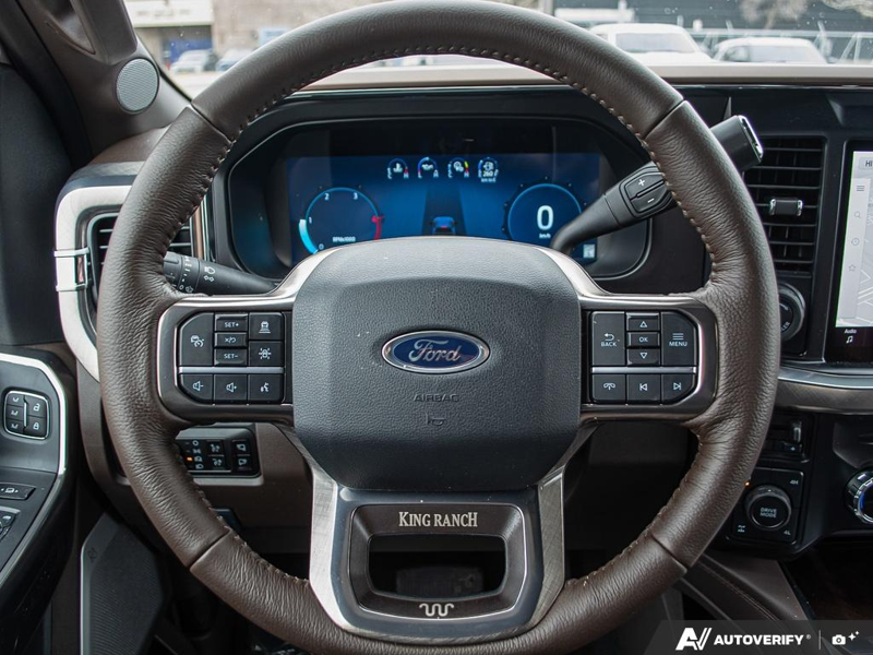NEW 2026 Ford F-350 Super Duty King Ranch - Oxford White/marsh Grey Exterior / JAVA LEATHER Interior - $111,676 - Stock #E60467 - VIN 1FT8W3BT1TEE00845 - Photo 14