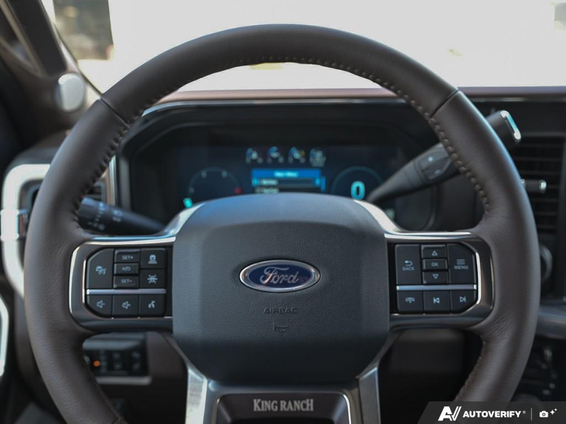 NEW 2026 Ford F-350 Super Duty King Ranch - Agate Black/marsh Grey Accent Exterior / JAVA LEATHER Interior - $118,936 - Stock #E60649 - VIN 1FT8W3BM1TEE28377 - Photo 14