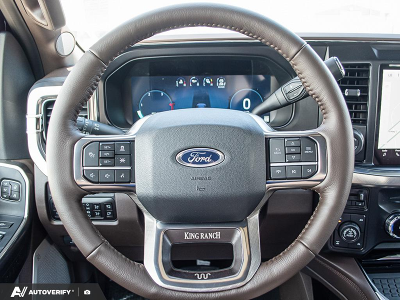 NEW 2026 Ford F-350 Super Duty King Ranch - Agate Black/marsh Grey Accent Exterior / JAVA LEATHER Interior - $130,180 - Stock #D60484 - VIN 1FT8W3BM7TEE25273 - Photo 14