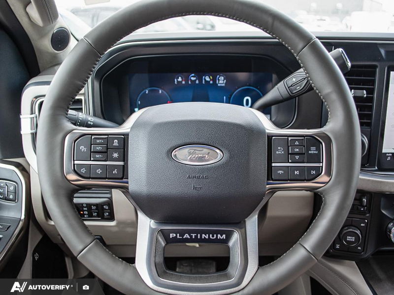 NEW 2026 Ford F-350 Super Duty Platinum - Carbonized Grey Metallic Exterior / SMOKED TRUFFLE LEATHER Interior - $123,306 - Stock #D60451 - VIN 1FT8W3BM2TEE31708 - Photo 14