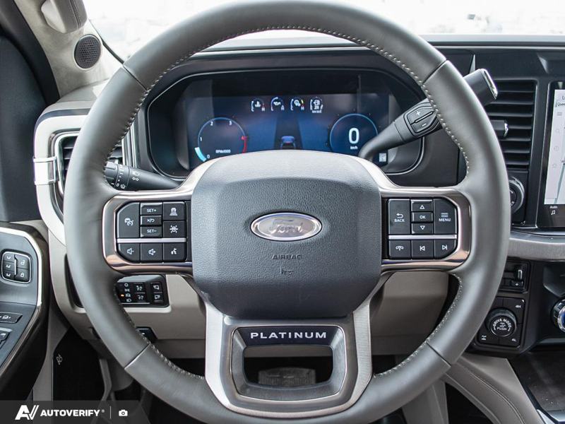 NEW 2026 Ford F-350 Super Duty Platinum - Agate Black Exterior / SMOKED TRUFFLE LEATHER Interior - $126,317 - Stock #D60574 - VIN 1FT8W3BM7TED82991 - Photo 14