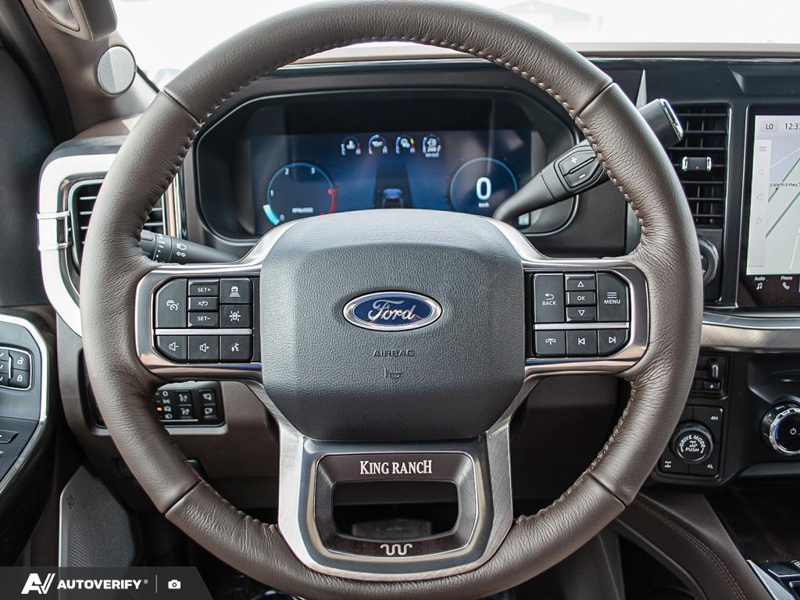 NEW 2026 Ford F-350 Super Duty King Ranch - Star White/marsh Grey Accent Exterior / JAVA LEATHER Interior - $124,176 - Stock #D60485 - VIN 1FT8W3BM0TED84713 - Photo 14