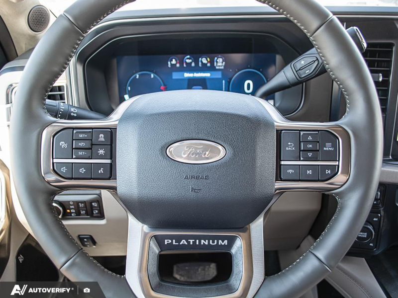 NEW 2026 Ford F-350 Super Duty Platinum - Star White Tri-coat Metallic Exterior / SMOKED TRUFFLE LEATHER Interior - $125,086 - Stock #D60606 - VIN 1FT8W3BM8TEE26769 - Photo 14