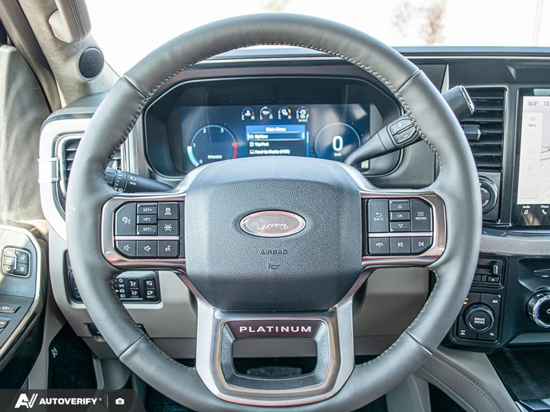 NEW 2026 Ford F-350 Super Duty Platinum - Star White Tri-Coat Exterior / SMOKED TRUFFLE LEATHER Interior - $123,937 - Stock #D60725 - VIN 1FT8W3BM5TEE98755 - Photo 14