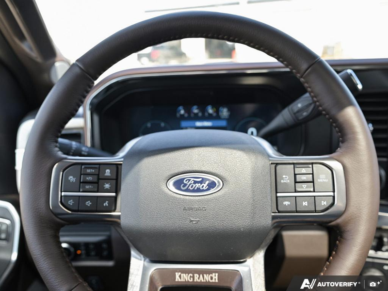 NEW 2026 Ford F-350 Super Duty King Ranch - Star White/marsh Grey Accent Exterior / JAVA LEATHER Interior - $119,640 - Stock #E60645 - VIN 1FT8W3BM9TEE28465 - Photo 14