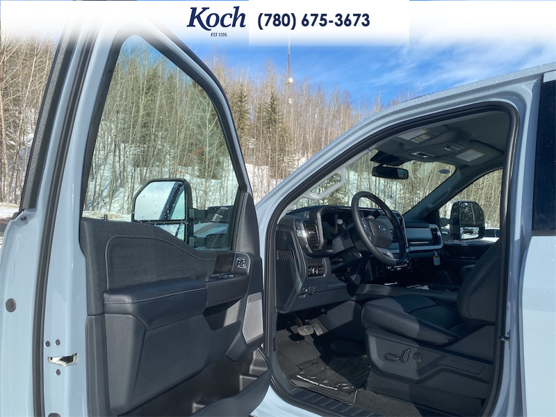 NEW 2026 Ford F-350 Super Duty Lariat - Glacier Gray Exterior / BLACK LEATHER Interior - $111,398 - Stock #A26106 - VIN 1FT8W3BT1TED89765 - Photo 17