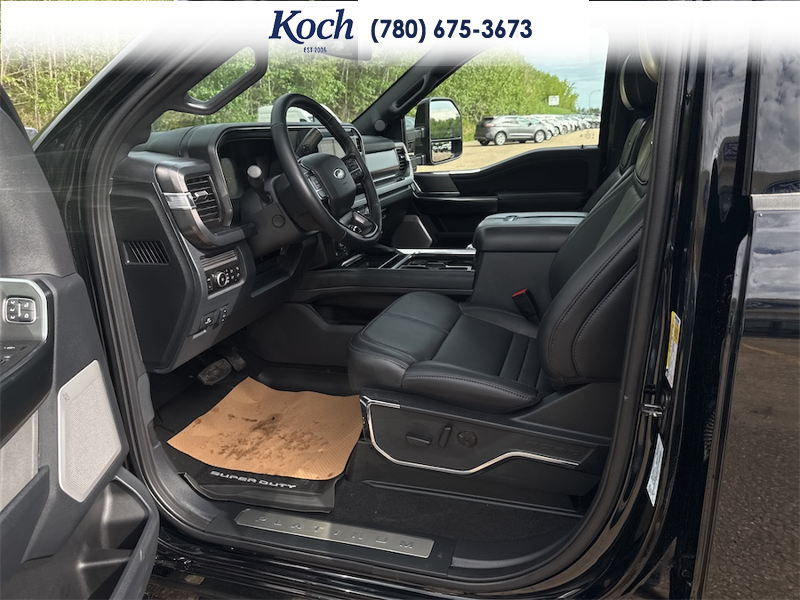 NEW 2026 Ford F-350 Super Duty Platinum - Agate Black Exterior / BLACK LEATHER Interior - $132,554 - Stock #A26127 - VIN 1FT8W3BM7TEE05945 - Photo 17