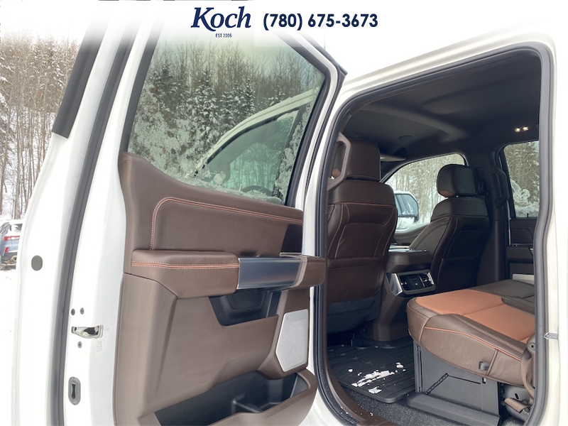 NEW 2026 Ford F-350 Super Duty King Ranch - Star White/marsh Grey Accent Exterior / JAVA LEATHER Interior - $119,768 - Stock #A26018 - VIN 1FT8W3BT8TED18353 - Photo 18