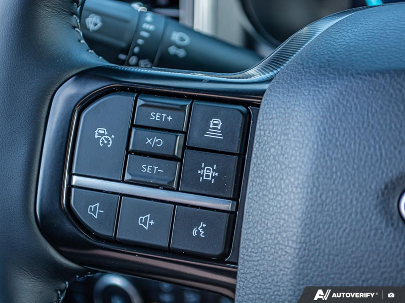 NEW 2026 Ford F-350 Super Duty Platinum Tremor - Glacier Gray Exterior / BLACK ONYX/BLUE LEATHER Interior - $122,693 - Stock #E60035 - VIN 1FT8W3BM4TEC29646 - Photo 18