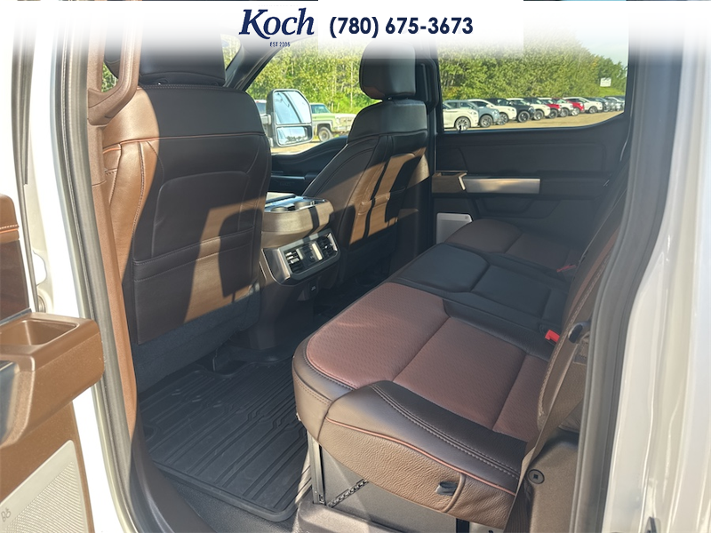 NEW 2026 Ford F-350 Super Duty King Ranch - Star White/marsh Grey Accent Exterior / JAVA LEATHER Interior - $110,005 - Stock #A26018 - VIN 1FT8W3BT8TED18353 - Photo 18