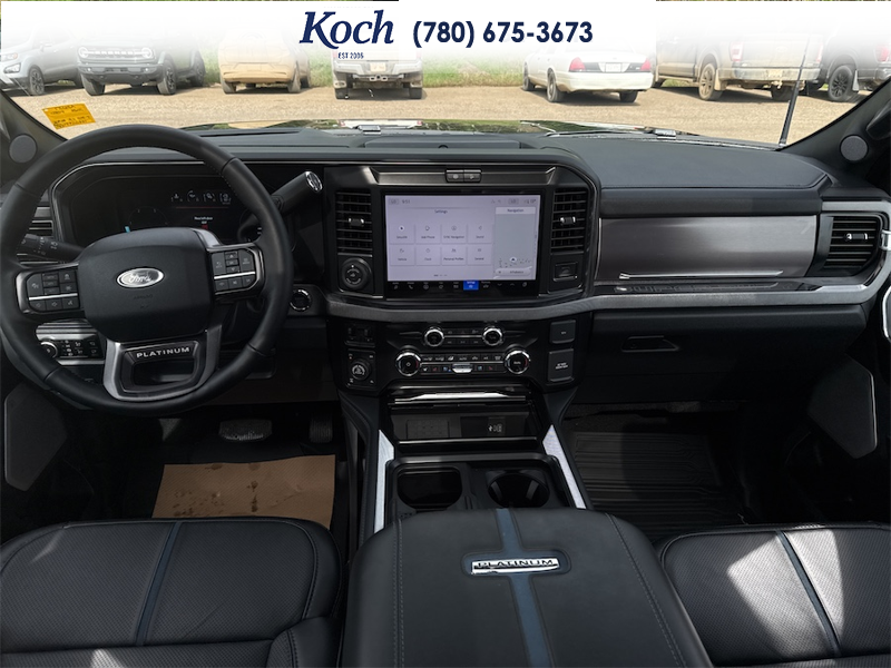 NEW 2026 Ford F-350 Super Duty Platinum - Agate Black Exterior / BLACK LEATHER Interior - $132,554 - Stock #A26127 - VIN 1FT8W3BM7TEE05945 - Photo 19