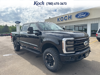 NEW 2026 Ford F-350 Super Duty Platinum - Agate Black Exterior - $132,554 - Stock #A26127 - VIN 1FT8W3BM7TEE05945