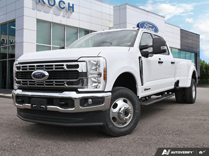 NEW 2026 Ford F-350 Super Duty XLT DRW - Oxford White Exterior - $90,499 - Stock #E60441 - VIN 1FT8W3DT0TED88541