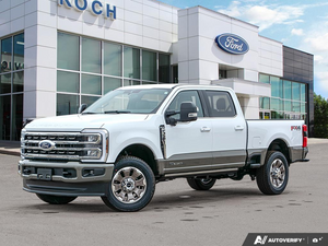 NEW 2026 Ford F-350 Super Duty King Ranch - Oxford White/marsh Grey Exterior - $111,676 - Stock #E60467 - VIN 1FT8W3BT1TEE00845