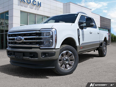 NEW 2026 Ford F-350 Super Duty King Ranch - Star White/marsh Grey Accent Exterior - $119,640 - Stock #E60645 - VIN 1FT8W3BM9TEE28465