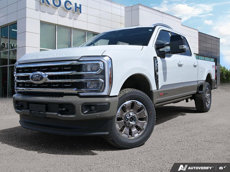 NEW 2026 Ford F-350 Super Duty King Ranch - Star White/marsh Grey Accent Exterior / JAVA LEATHER Interior - $119,640 - Stock #E60645 - VIN 1FT8W3BM9TEE28465 - Photo 1