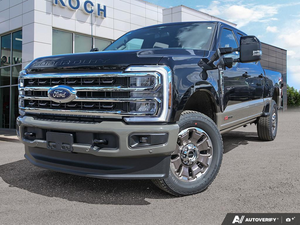 NEW 2026 Ford F-350 Super Duty King Ranch - Agate Black/marsh Grey Accent Exterior - $118,936 - Stock #E60649 - VIN 1FT8W3BM1TEE28377
