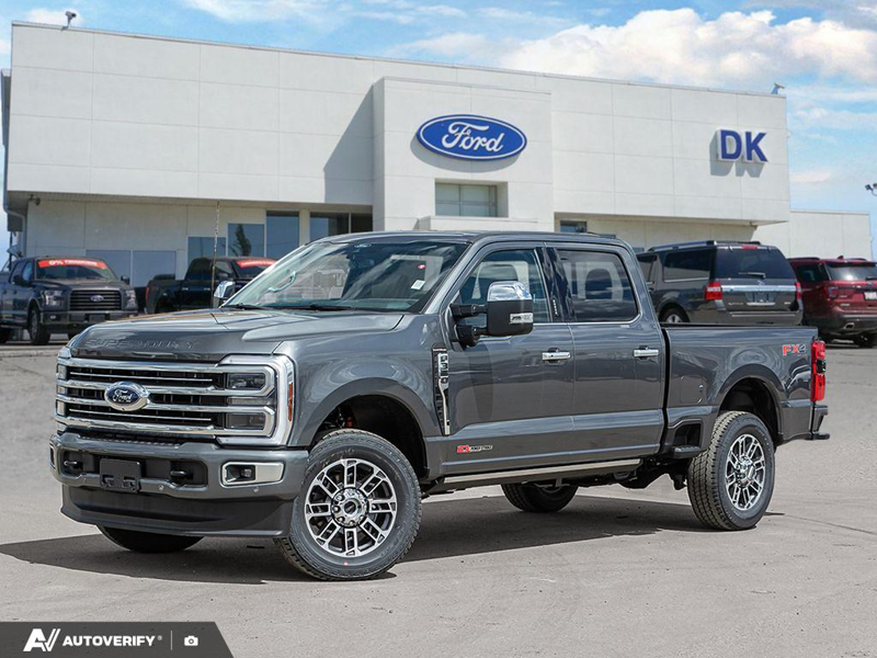 NEW 2026 Ford F-350 Super Duty Platinum - Carbonized Grey Metallic Exterior / SMOKED TRUFFLE LEATHER Interior - $123,306 - Stock #D60451 - VIN 1FT8W3BM2TEE31708 - Photo 1