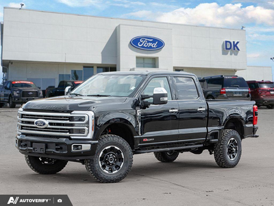 NEW 2026 Ford F-350 Super Duty Platinum - Agate Black Exterior - $131,217 - Stock #D60574 - VIN 1FT8W3BM7TED82991