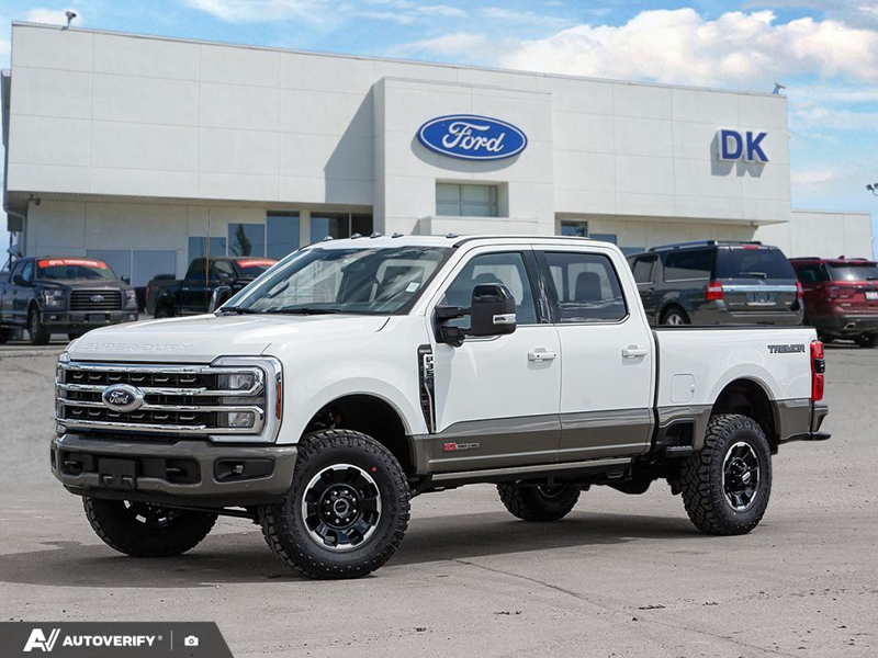 NEW 2026 Ford F-350 Super Duty King Ranch - Star White/marsh Grey Accent Exterior / JAVA LEATHER Interior - $124,176 - Stock #D60485 - VIN 1FT8W3BM0TED84713 - Photo 1