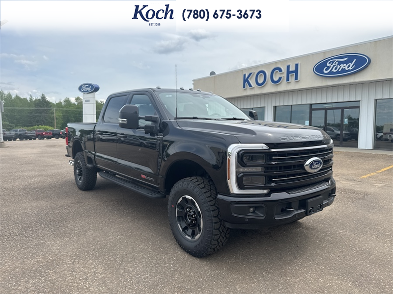 NEW 2026 Ford F-350 Super Duty Platinum - Agate Black Exterior / BLACK LEATHER Interior - $134,229 - Stock #A26162 - VIN 1FT8W3BM2TEE46502 - Photo 1