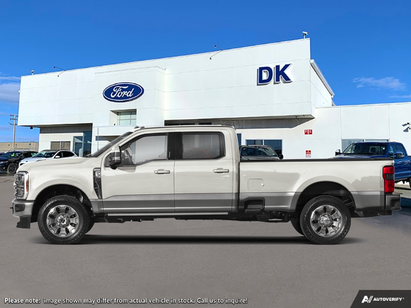 NEW 2026 Ford F-350 Super Duty Platinum - Star White Tri-Coat Exterior / BLACK ONYX/BLUE LEATHER Interior - $121,636 - Stock #D60597 - VIN 1FT8W3BT7TEE90714 - Photo 1