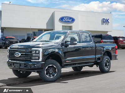 NEW 2026 Ford F-350 Super Duty Platinum - Agate Black Metallic Exterior - $120,930 - Stock #D60703 - VIN 1FT8W3BM4TED65193