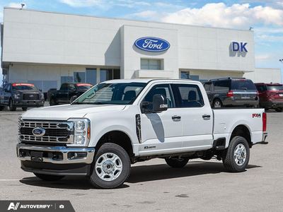 NEW 2026 Ford F-350 Super Duty XLT - Oxford White Exterior - $86,242 - Stock #D60600 - VIN 1FT8W3BT4TEE82327