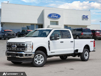NEW 2026 Ford F-350 Super Duty XLT - Oxford White Exterior - $83,442 - Stock #D60649 - VIN 1FT8W3BT8TEF02370