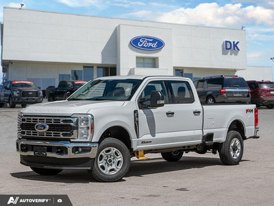 NEW 2026 Ford F-350 Super Duty XLT - Oxford White Exterior - $83,442 - Stock #D60650 - VIN 1FT8W3BT3TEF01188