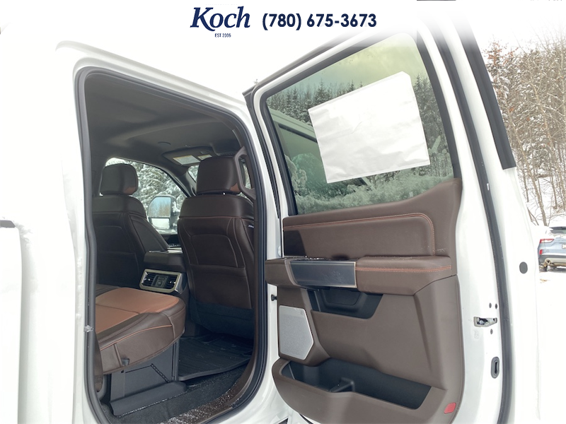 NEW 2026 Ford F-350 Super Duty King Ranch - Star White/marsh Grey Accent Exterior / JAVA LEATHER Interior - $119,768 - Stock #A26018 - VIN 1FT8W3BT8TED18353 - Photo 20