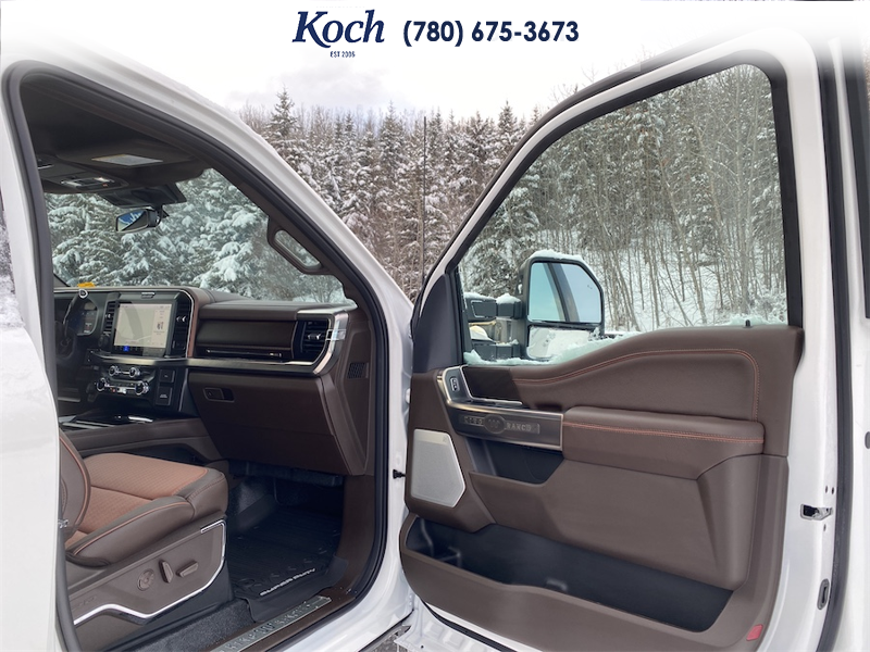 NEW 2026 Ford F-350 Super Duty King Ranch - Star White/marsh Grey Accent Exterior / JAVA LEATHER Interior - $119,768 - Stock #A26018 - VIN 1FT8W3BT8TED18353 - Photo 21