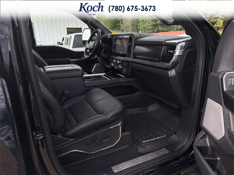 NEW 2026 Ford F-350 Super Duty Platinum - Agate Black Exterior / BLACK LEATHER Interior - $132,554 - Stock #A26127 - VIN 1FT8W3BM7TEE05945 - Photo 21