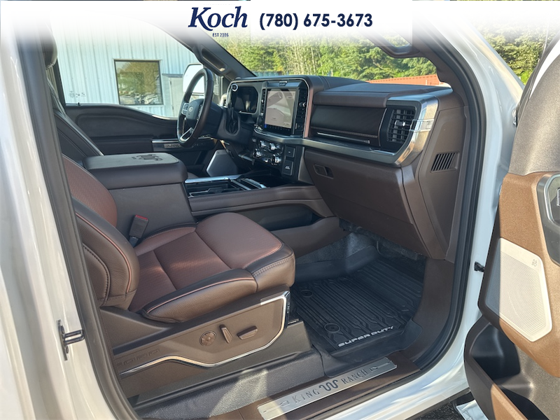 NEW 2026 Ford F-350 Super Duty King Ranch - Star White/marsh Grey Accent Exterior / JAVA LEATHER Interior - $110,005 - Stock #A26018 - VIN 1FT8W3BT8TED18353 - Photo 21