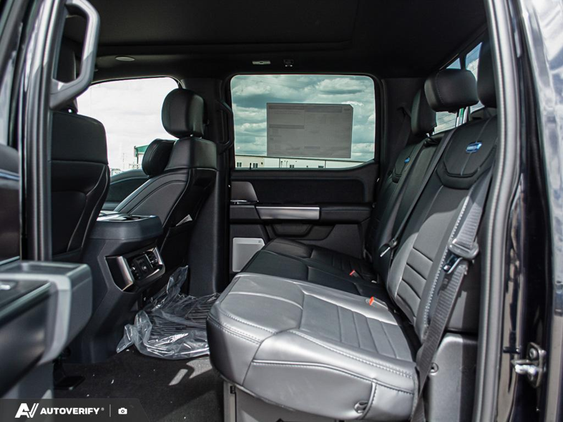 NEW 2026 Ford F-350 Super Duty Platinum - Agate Black Exterior / BLACK ONYX/BLUE LEATHER Interior - $114,915 - Stock #D60436 - VIN 1FT8W3BT6TEE26681 - Photo 24