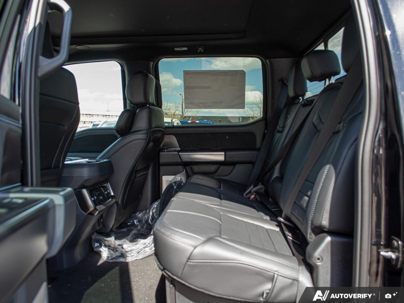 NEW 2026 Ford F-350 Super Duty Platinum Tremor - Agate Black Exterior / BLACK ONYX/BLUE LEATHER Interior - $128,853 - Stock #E60283 - VIN 1FT8W3BM8TED60496 - Photo 25