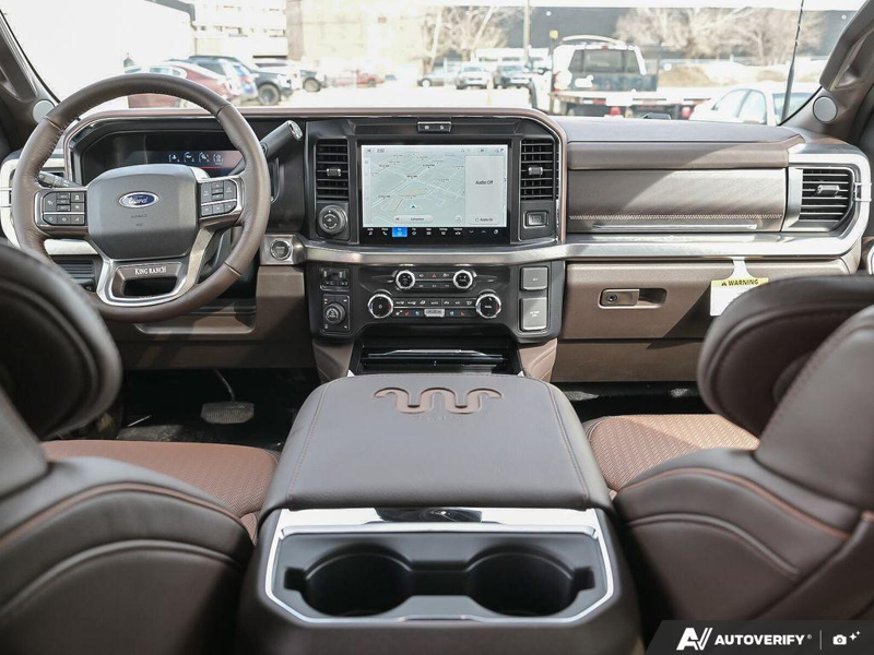 NEW 2026 Ford F-350 Super Duty King Ranch Tremor - Star White/marsh Grey Accent Exterior / JAVA LEATHER Interior - $127,842 - Stock #E60354 - VIN 1FT8W3BM4TED76839 - Photo 25