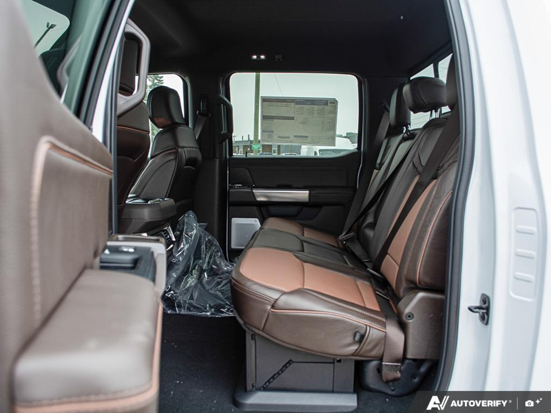 NEW 2026 Ford F-350 Super Duty King Ranch - Oxford White/marsh Grey Exterior / JAVA LEATHER Interior - $111,676 - Stock #E60467 - VIN 1FT8W3BT1TEE00845 - Photo 25