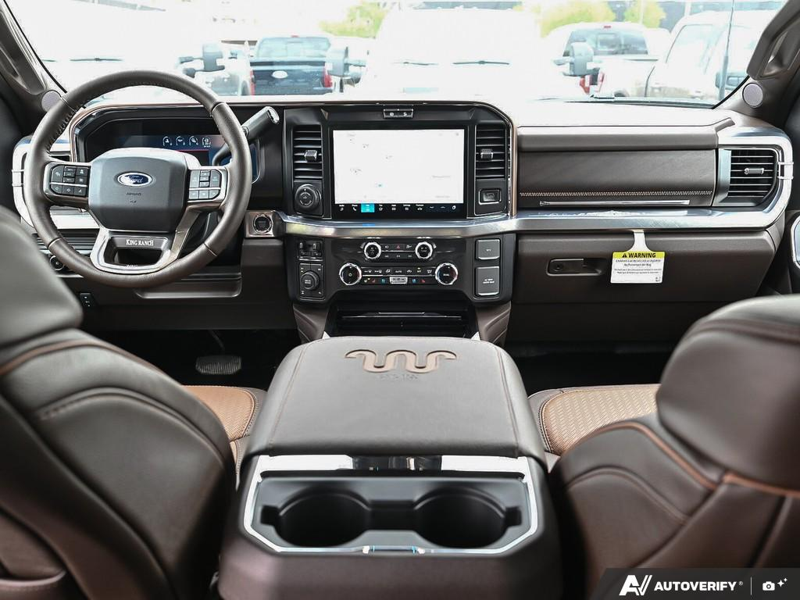 NEW 2026 Ford F-350 Super Duty King Ranch - Agate Black/marsh Grey Accent Exterior / JAVA LEATHER Interior - $118,862 - Stock #E60468 - VIN 1FT8W3BT3TEE05660 - Photo 25