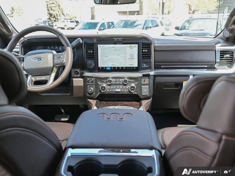 NEW 2026 Ford F-350 Super Duty King Ranch DRW - Star White/marsh Grey Accent Exterior / JAVA LEATHER Interior - $120,616 - Stock #E60586 - VIN 1FT8W3DM1TEE28795 - Photo 25