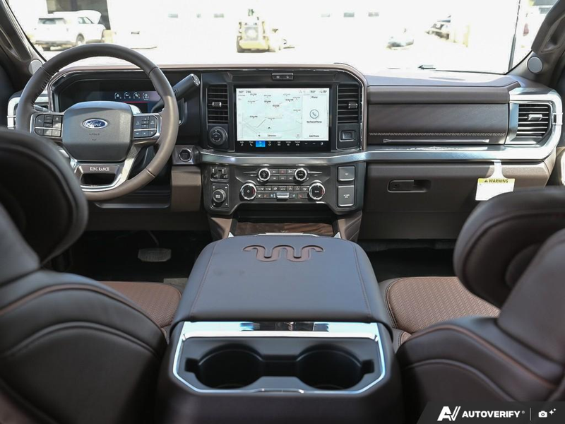 NEW 2026 Ford F-350 Super Duty King Ranch - Agate Black/marsh Grey Accent Exterior / JAVA LEATHER Interior - $118,936 - Stock #E60649 - VIN 1FT8W3BM1TEE28377 - Photo 25