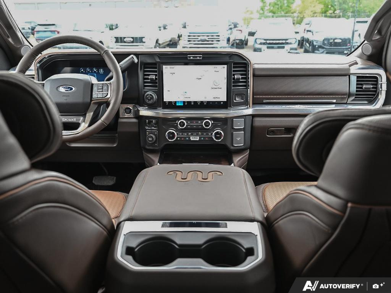 NEW 2026 Ford F-350 Super Duty King Ranch DRW - Agate Black/marsh Grey Accent Exterior / JAVA LEATHER Interior - $119,846 - Stock #E60579 - VIN 1FT8W3DMXTEE36829 - Photo 25