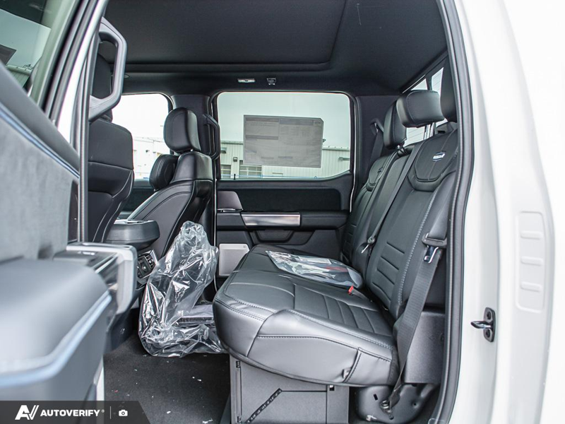 NEW 2026 Ford F-350 Super Duty Platinum - Star White Tri-Coat Exterior / BLACK ONYX/PLATINUM BLUE, UNIQUE PLATINUM LEATHER 40/CONSOLE/40 Interior - $123,675 - Stock #D60358 - VIN 1FT8W3BM1TEE07738 - Photo 25
