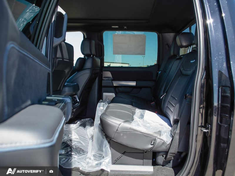 NEW 2026 Ford F-350 Super Duty Platinum - Agate Black Exterior / BLACK ONYX/BLUE LEATHER Interior - $118,435 - Stock #D60434 - VIN 1FT8W3BM6TEE29167 - Photo 25